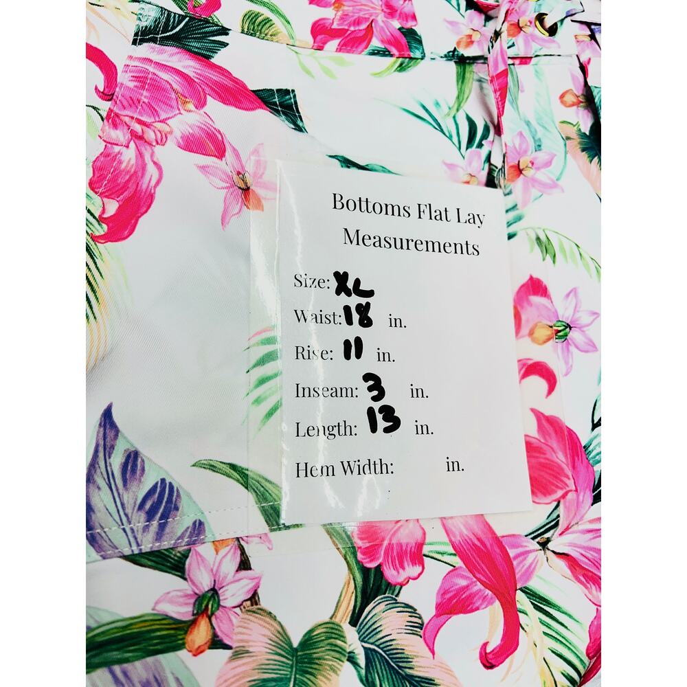 La Blanca All Aboard 3" Floral Board Shorts Swim Shorts Women's XL Tropical - Picture 7 of 7